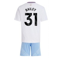 Aston Villa Leon Bailey #31 Koszulka Wyjazdowa dzieci 2024-25 Krótki Rękaw (+ krótkie spodenki)